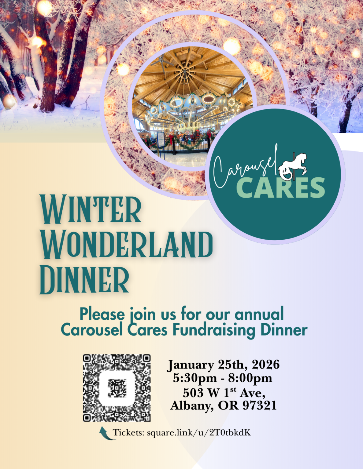 Winter Wonderland - Carousel Cares Fundraiser Dinner - Historic ...